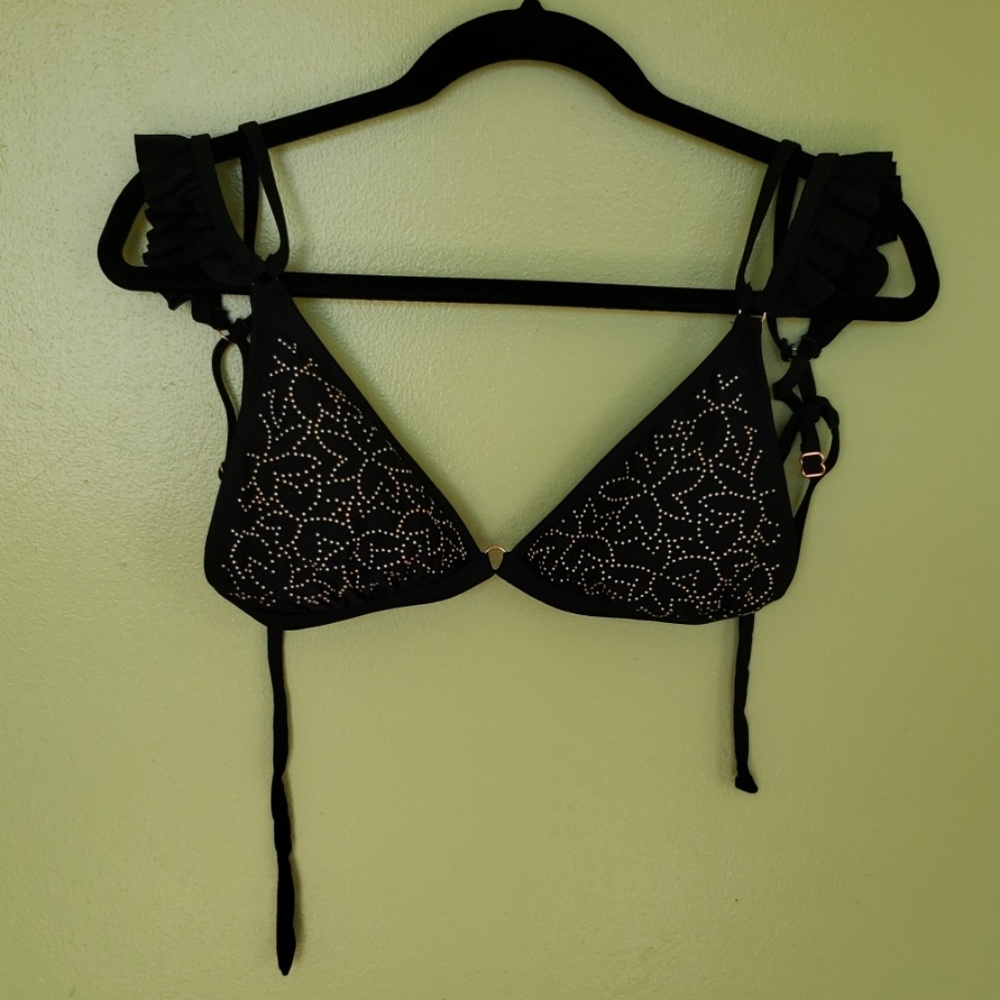 ❌️SOLD❌️: Gold Bikini Top